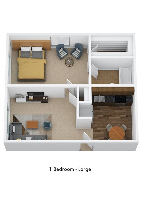 823 Fourman Court Studio-1 Bed Apartment, Multi-Family, Dayton for Rent - Photo Gallery 19